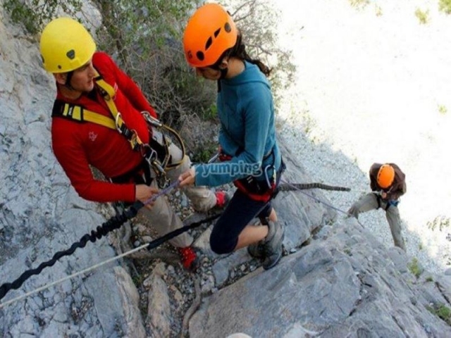 aprendiendo a rapelear